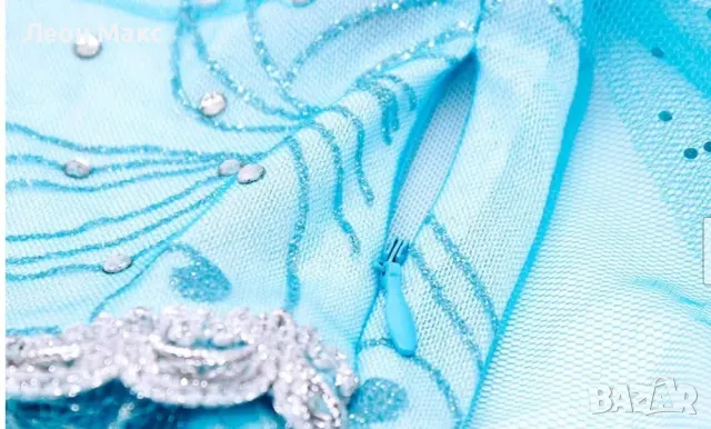 Костюм рокля на Елза Frozen с наметало , снимка 2 - Други - 47764463