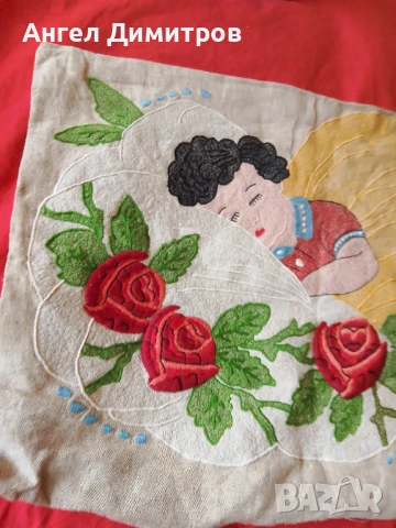 Фъкана калъфка изглежда нова , снимка 4 - Антикварни и старинни предмети - 50986847