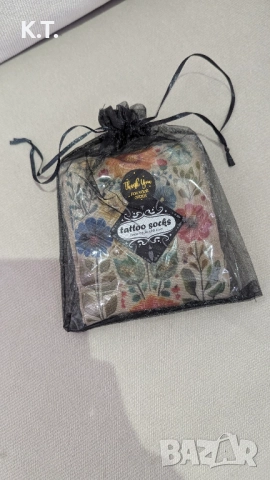 Страхотен чисто нов цветен арт чорапогащник с принт на цветя размер  xs-m подходящ за подарък, снимка 3 - Бельо - 52719904