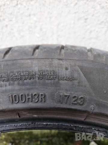 4 бр Летни гуми BRIDGESTONE TURANZA 6 225/45/17 с ДОТ 17/23, снимка 7 - Гуми и джанти - 53539671