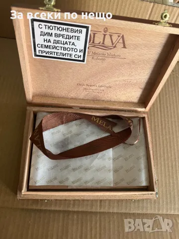 Дървена колекционерска кутия за пури Oliva Serie V Melanio, снимка 10 - Други ценни предмети - 48622783