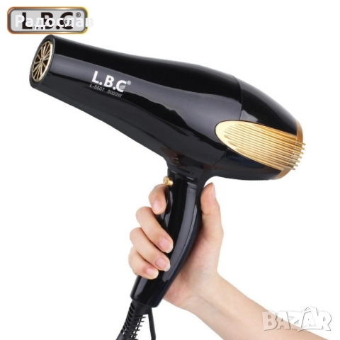 Сешоар за коса LBC с допълнителна приставка., снимка 5 - Сешоари - 52102155