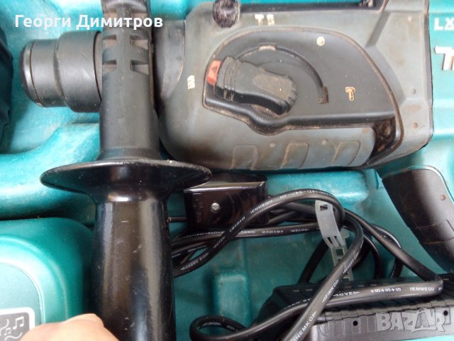 перфоратор Makita BHR202 - 18v, оригинал японски, 2 нови батерии 4Ah и оригинално японско зарядно, снимка 5 - Перфоратори - 37484231