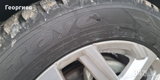4бр. зимни гуми TOYO с шипове - внос от Швеция, снимка 4 - Гуми и джанти - 53273508