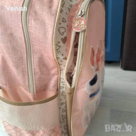 Раница с колелца  The secret life of pets, снимка 3 - Раници - 52718155