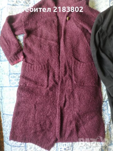 Поларено яке и дълга жилетка, снимка 3 - Палта, манта - 38553756