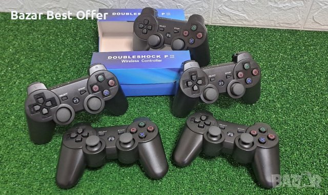 Безжичен вибриращ джойстик Doubleshock контролер за Ps3 , снимка 2 - Аксесоари - 44050568