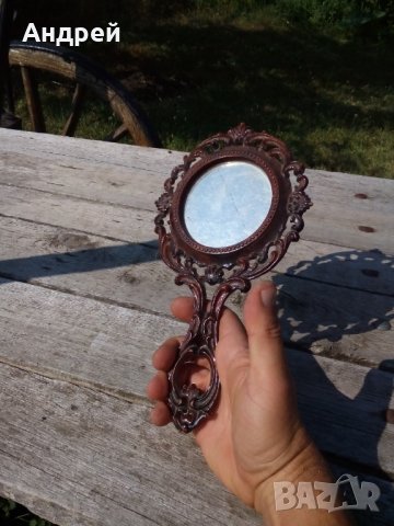 Старо огледало,огледалце #8, снимка 2 - Антикварни и старинни предмети - 26735158