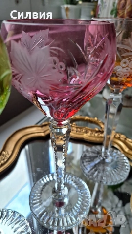 Кристална чаша Nachtmann Germany , снимка 4 - Чаши - 52578800
