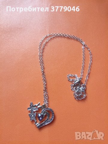 Колие с кристали , снимка 2 - Колиета, медальони, синджири - 43299366