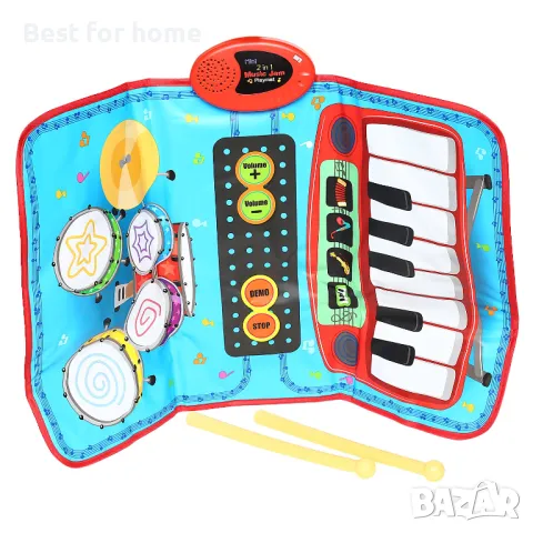 Детско музикално килимче Kiditos 2 в 1, снимка 12 - Музикални играчки - 48256063