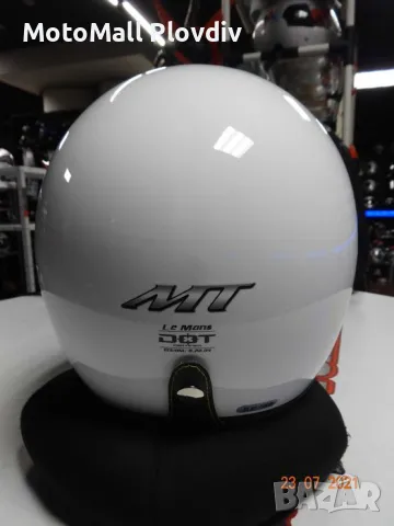 Скутерски каски MT Helmets Le Mans скутер мотор, снимка 4 - Аксесоари и консумативи - 49296588