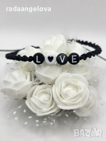 Комплект " LOVE ", снимка 2 - Гривни - 49978964