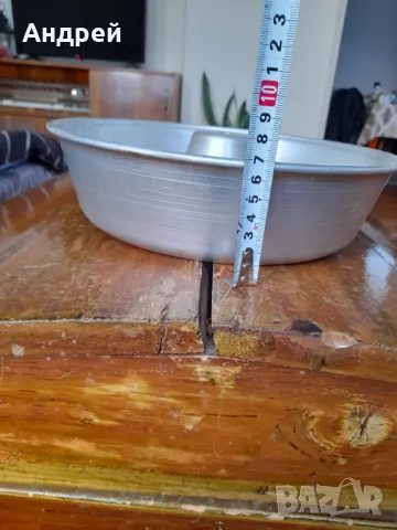 Стара алуминиева форма за кекс #19, снимка 4 - Други ценни предмети - 48741599