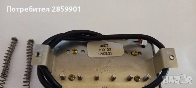 Gibson 490T Bridge Humbucker – оригинален, Made in USA, снимка 2 - Китари - 53091135