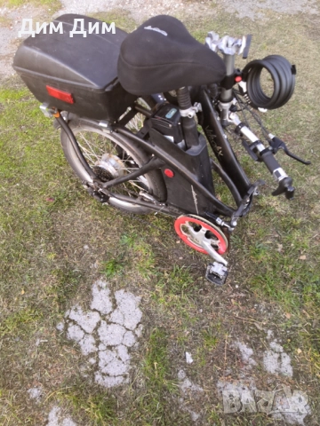 Електрически сгъваем велосипед, снимка 4 - Велосипеди - 52595868