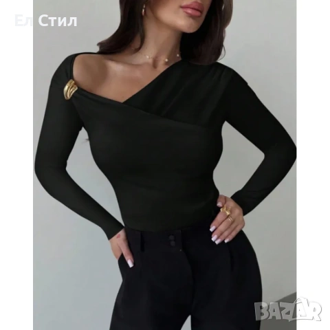 💕Дамска блуза,трико, снимка 2 - Блузи с дълъг ръкав и пуловери - 53562603