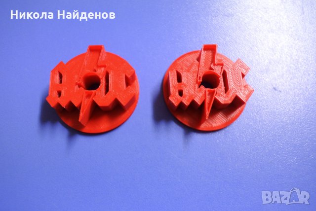 Адаптер за ГРАМОФОН 7" Сингли с лого AC/DC, снимка 3 - Грамофони - 35262649