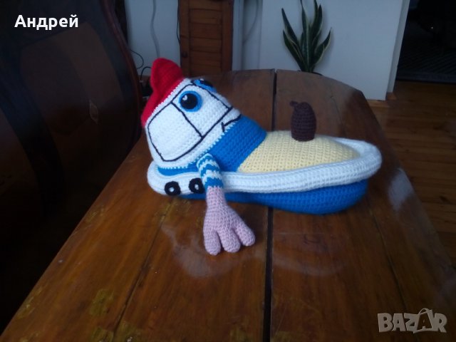 Стара плетена кукла,играчка #2