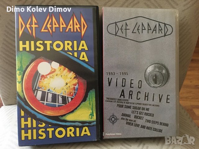 Def Leppard VHS HiFi stereo Оригинал