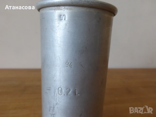 Мярка за течности 200 мл 1994 г, снимка 3 - Антикварни и старинни предмети - 50969279