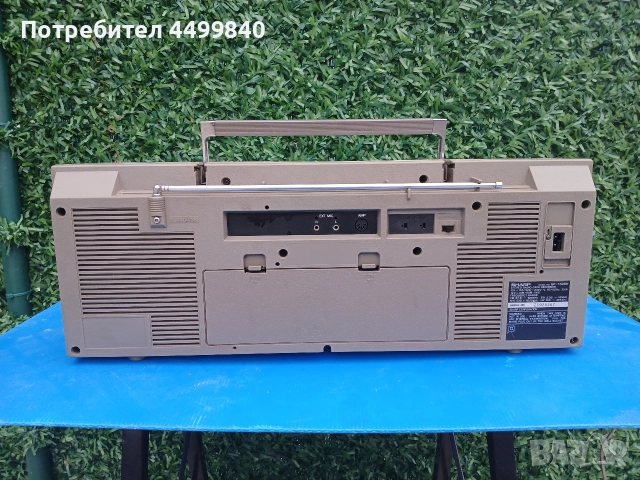 ПРОДАВАМ ЗАПАЗЕН КАСЕТОФОН ( SHARP GF-7500) , снимка 3 - Радиокасетофони, транзистори - 52824088