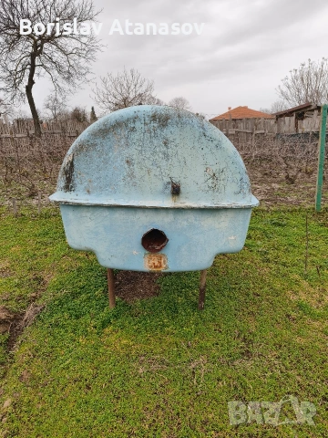 Бидон за вода 1500 л – преработен от пръскачка Перла, снимка 4 - Напояване - 53488222