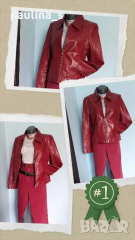 Два броя / M / XL / Естествена кожа / "Vroom & Dressman" "Enjoy||" / Рокерско яке , снимка 11 - Якета - 49204981