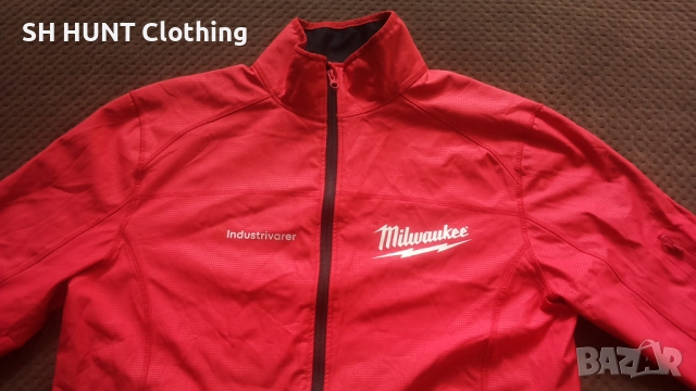 Milwaukee Softshell Work Jacket размер M / L работна горница вятърно устойчива W4-715, снимка 3 - Якета - 52886381
