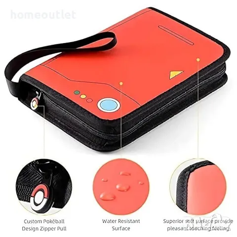 ПРОМОЦИЯ Класьор за колекционерски карти JOYHOOD CARD BINDER PTCG4, снимка 2 - Ученически пособия, канцеларски материали - 49795320