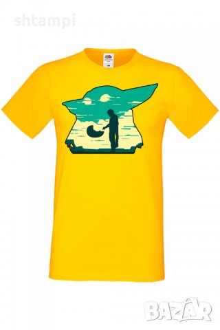 Мъжка тениска Star Wars mandalorian baby yoda 1,Междузвездни войни,Филм,Изненада,Подарък,Повод,, снимка 13 - Тениски - 37718105