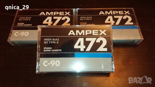 Ampex 472 c-90 / c-10, снимка 1 - Декове - 38894796