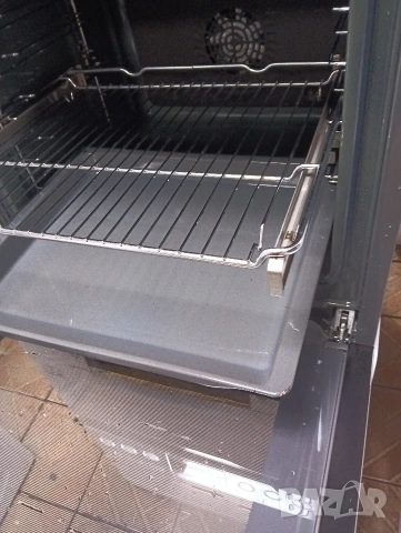 Иноксова печка за вграждане с керамичен плот Бош Bosch с две години гаранция!, снимка 3 - Печки, фурни - 53461375