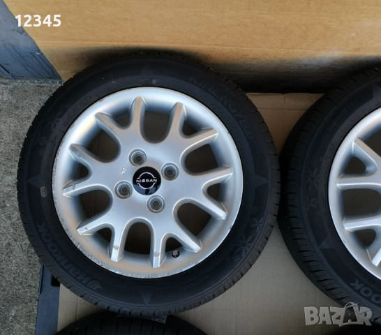 14’’4x100 za nissan 14”4х100 за нисан-№158, снимка 4 - Гуми и джанти - 51450940