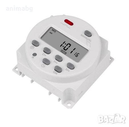 ANIMABG Превключвателят за управление на времето, CN101A, 12V захранване