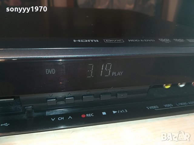 !?PANASONIC DMR-EX72S DVB HDD/DVD RECORDER-?!NEGONAM, снимка 9 - Плейъри, домашно кино, прожектори - 28858774