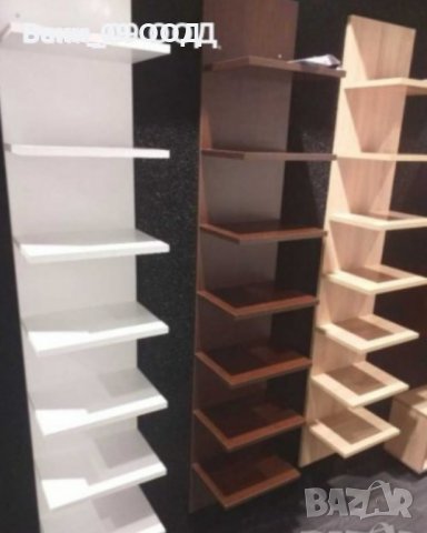 Промо! Голяма стенна етажерка на 7 етажа