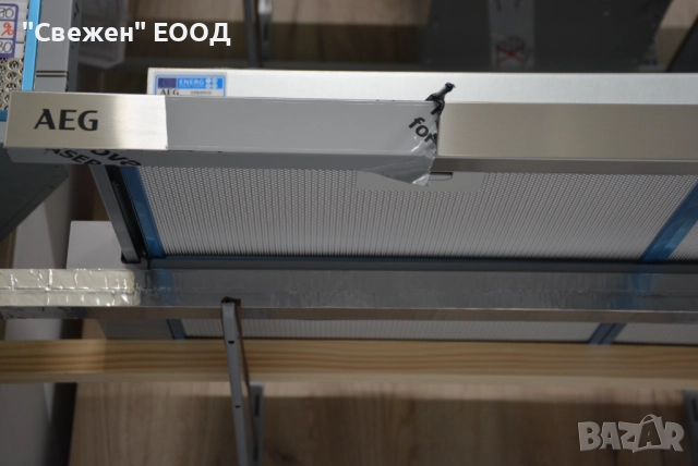 Телескопичен аспиратор за вграждане 90 см AEG DPB3931S, снимка 5 - Абсорбатори - 51970645