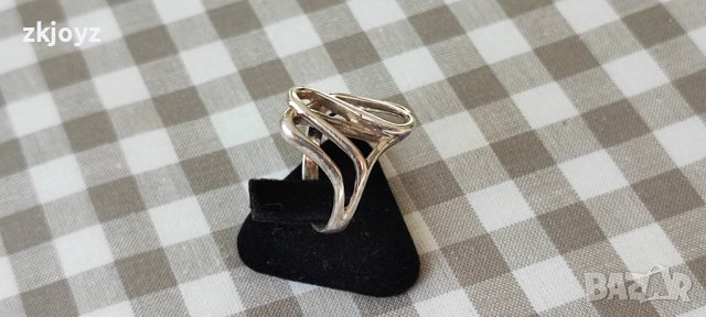 СРЕБЪРЕН ПРЪСТЕН 3.68 ГРАМА/ ПРОБА 925, снимка 7 - Пръстени - 43675674