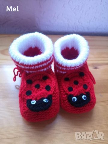 Плетени терлички, снимка 9 - Детски пантофи - 43128605