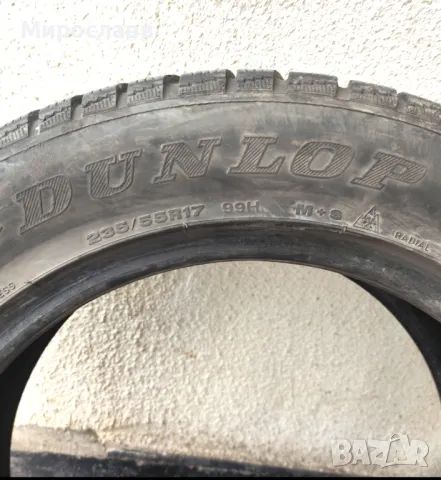 4 бр.  Зимни гуми 235/55/17 DUNLOP SP WINTER SPORT , снимка 3 - Гуми и джанти - 47998400