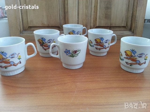 Руски порцеланови чаши детски , снимка 4 - Антикварни и старинни предмети - 33117316