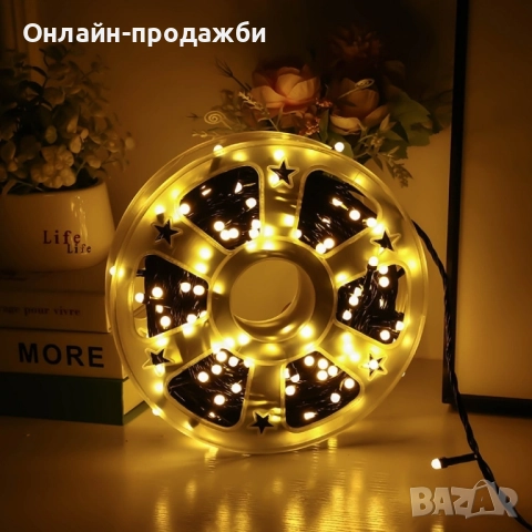 Водоустойчиви Коледни Led лампички Звездно небе , снимка 6 - Декорация за дома - 52243886