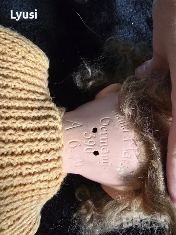 Антикварна порцеланова кукла Armand Marseille 390 A6M 60 см Германия около 1900–1915 г., снимка 3 - Антикварни и старинни предмети - 53513555