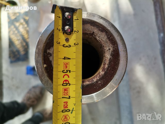 Продавам дебелостенна 7мм. неръждаема тръба ф76мм., снимка 2 - Стругове - 39755434