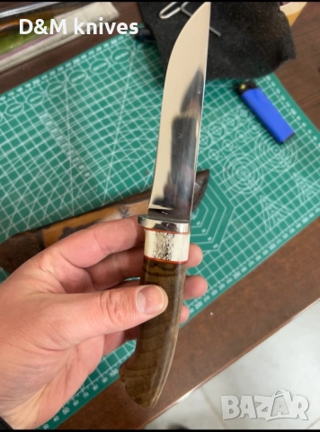 Ръчно изработен ловен нож, снимка 2 - Ножове - 53435242