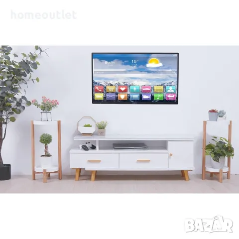 Цветарник на две нива, к-т от 2бр UNHO XJ456-2C, снимка 4 - Стайни растения - 49008579