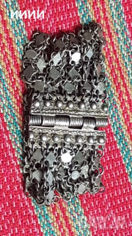 Възрожденска сребърна гривна верижка 