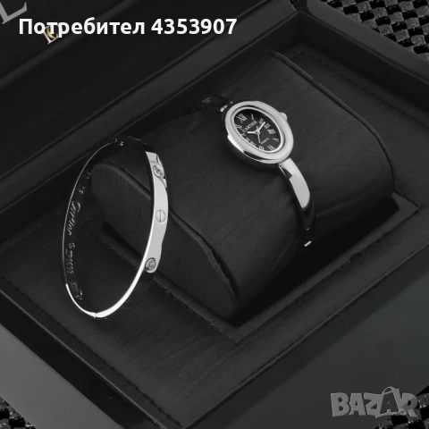 Cartier часовник+гривна, снимка 9 - Дамски - 51169580