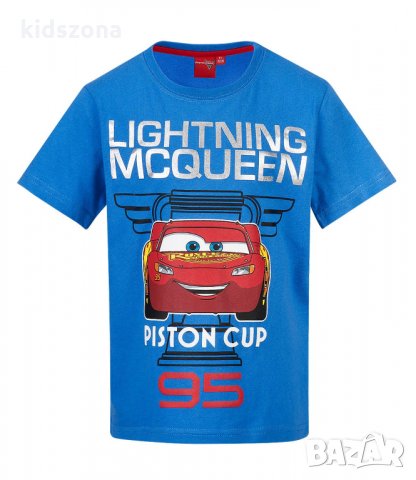 Детска тениска Cars момче за 3, 4, 5, 6 и 8 г. - М4-6, снимка 3 - Детски тениски и потници - 28581202